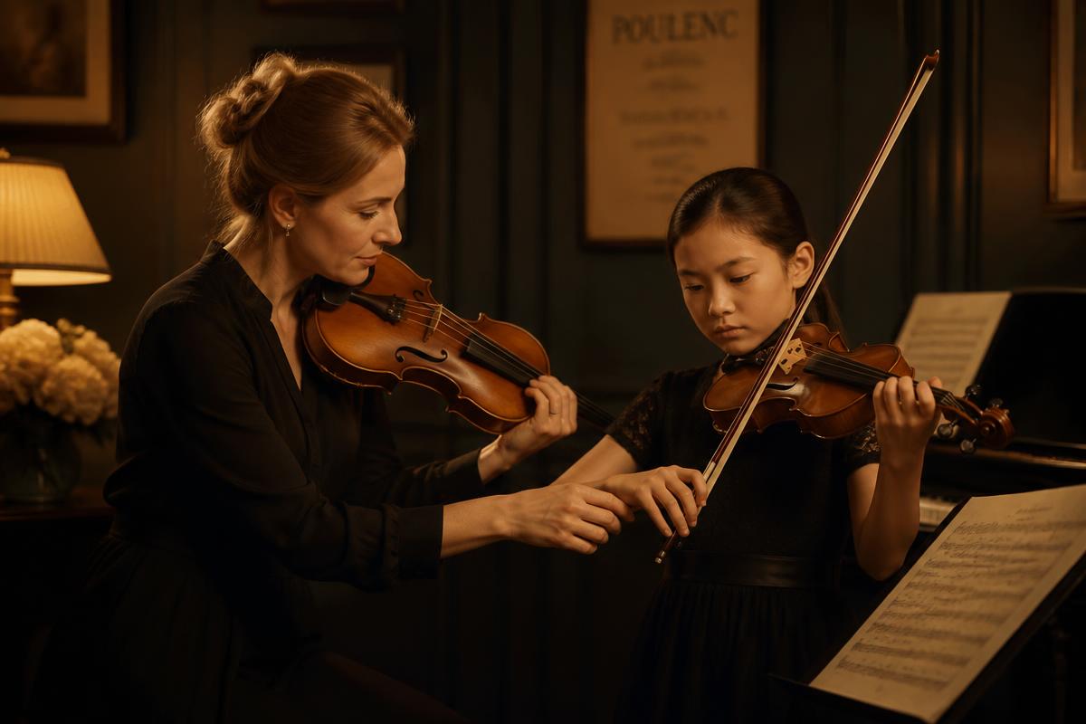 Aula de violino